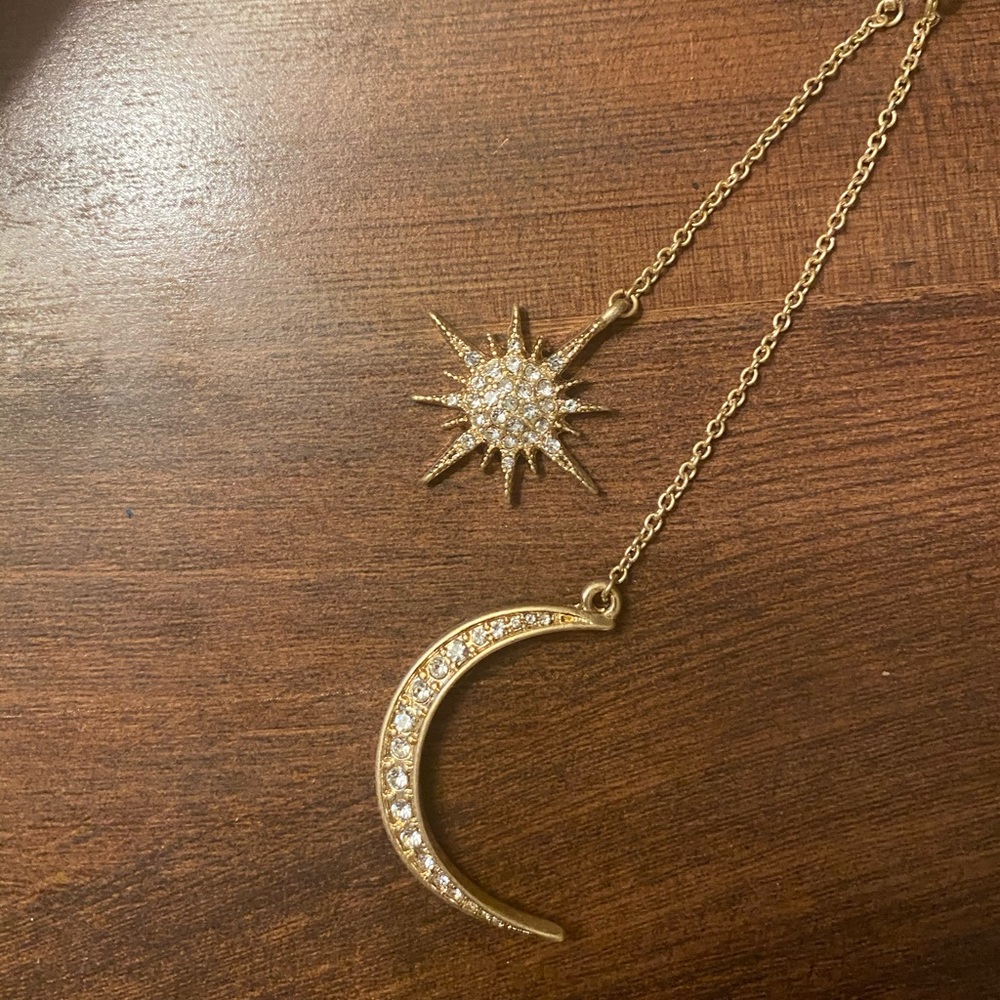 Moon & Star Earrings
